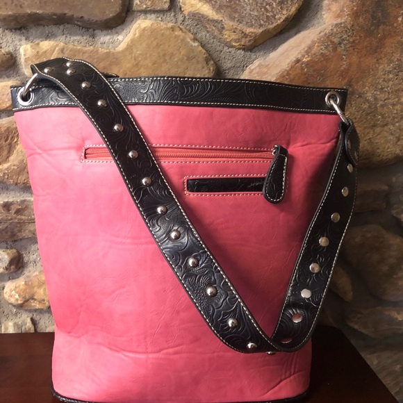 💗Pink Texas Star Pocketbook💗 - Picture 2 of 3